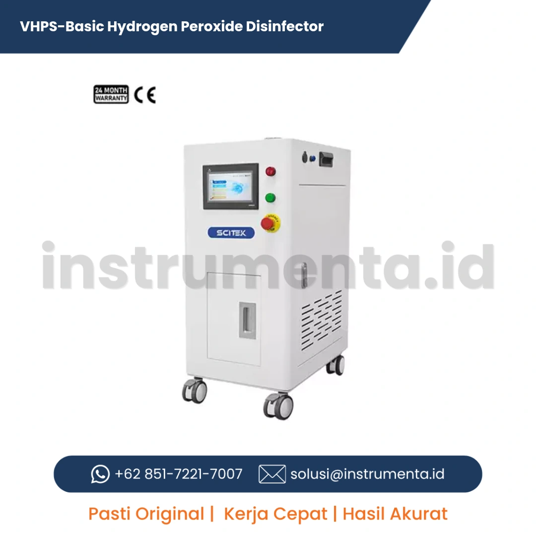 Official Supplier VHPS-Basic Hydrogen Peroxide Disinfector Scitek Mesin Dekontaminasi Vaporized H2O2 untuk Sterilisasi Ruangan Laboratorium